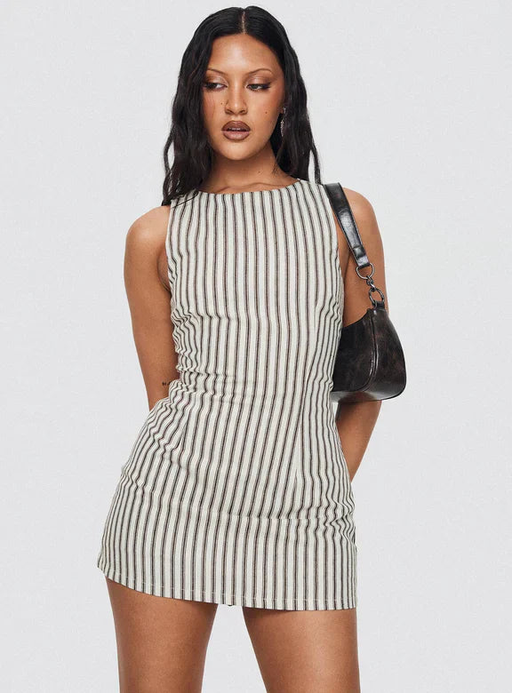 Elisa Striped Summer Jumpshort