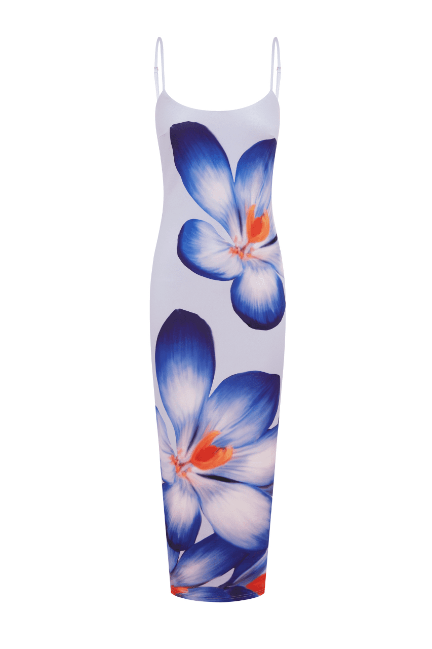 Sukienka DEIA Midi - Violette flower