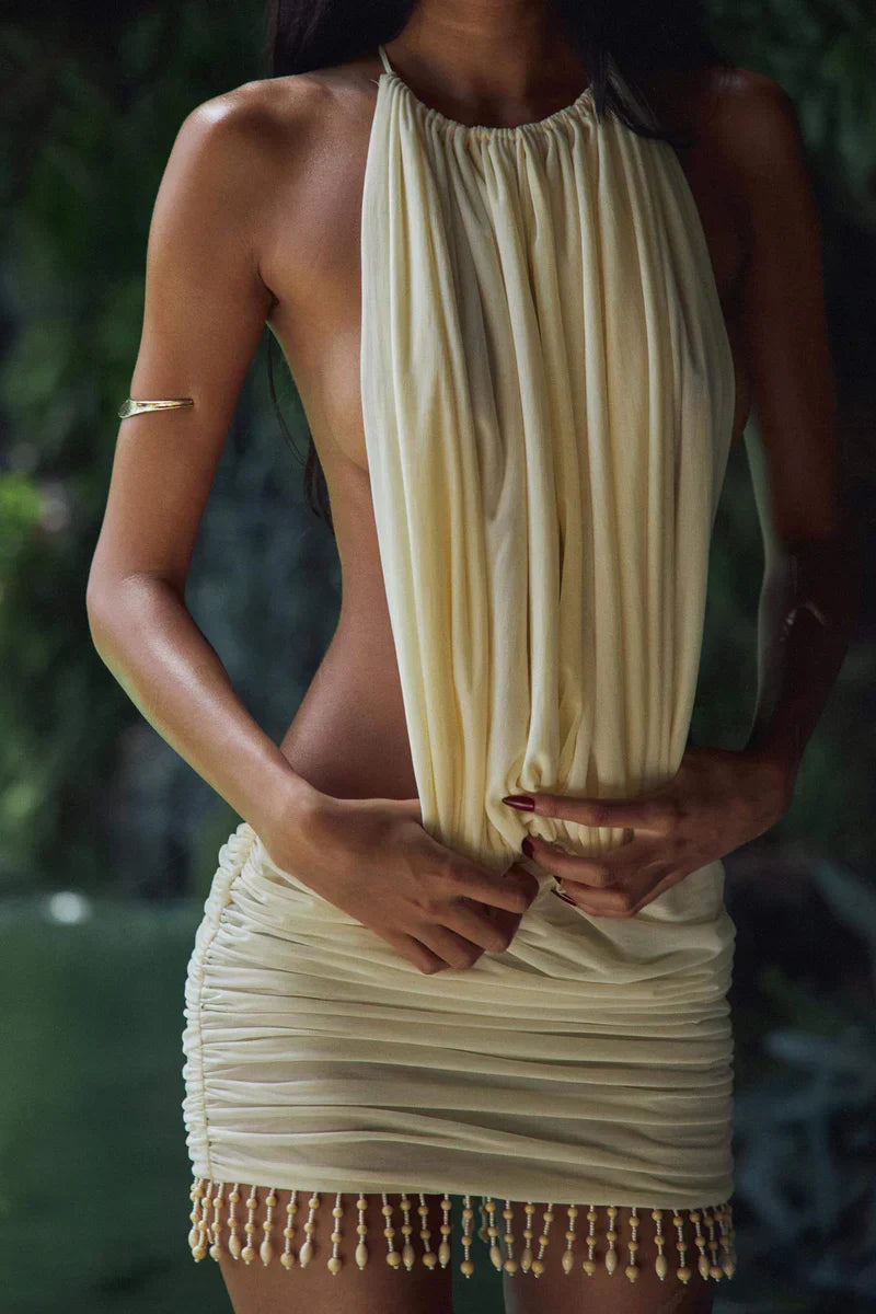 Sukienka mini Ayla Halter