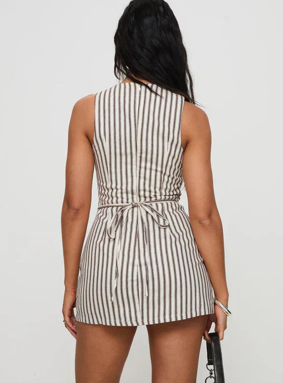 Elisa Striped Summer Jumpshort