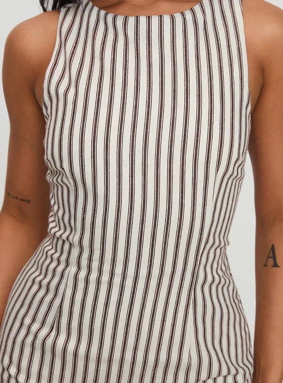 Elisa Striped Summer Jumpshort