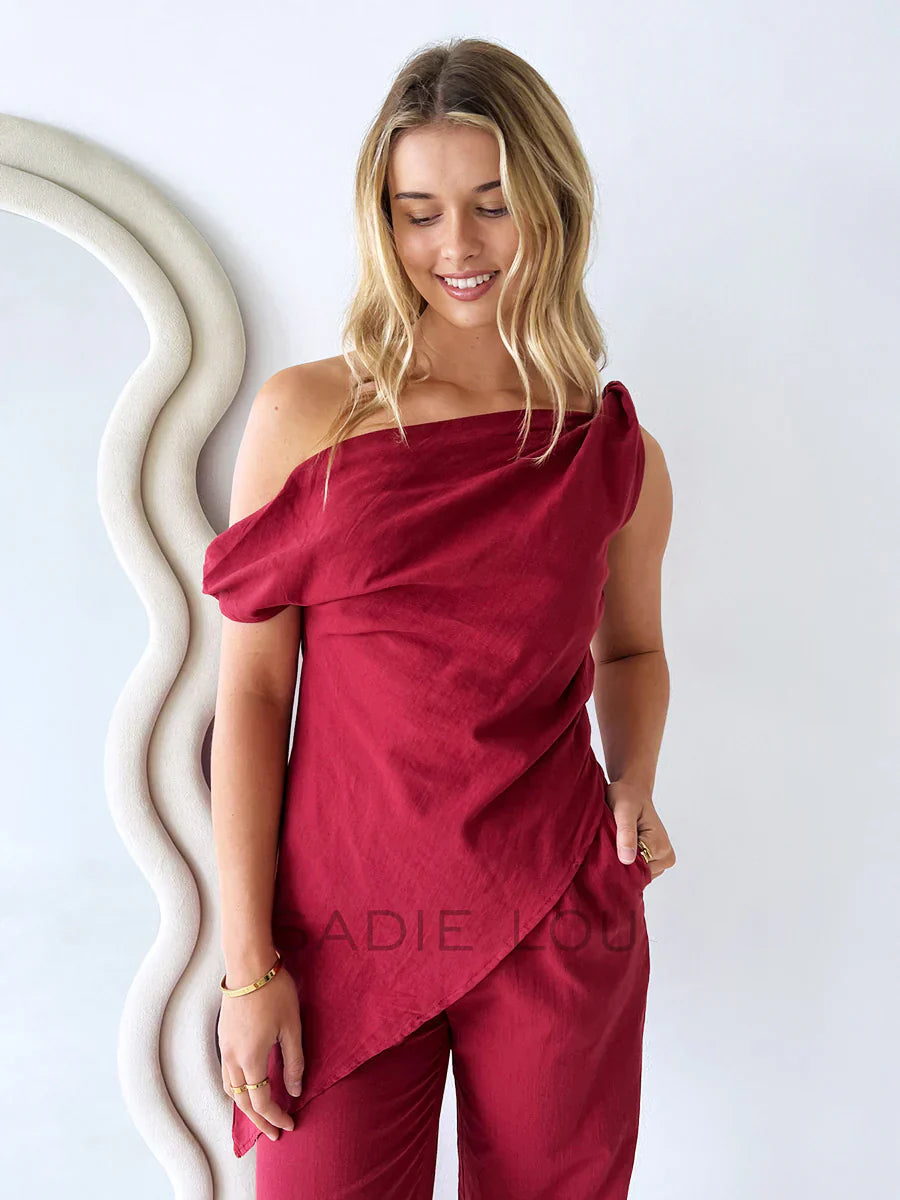 Aya Linnen Co-Ord Set