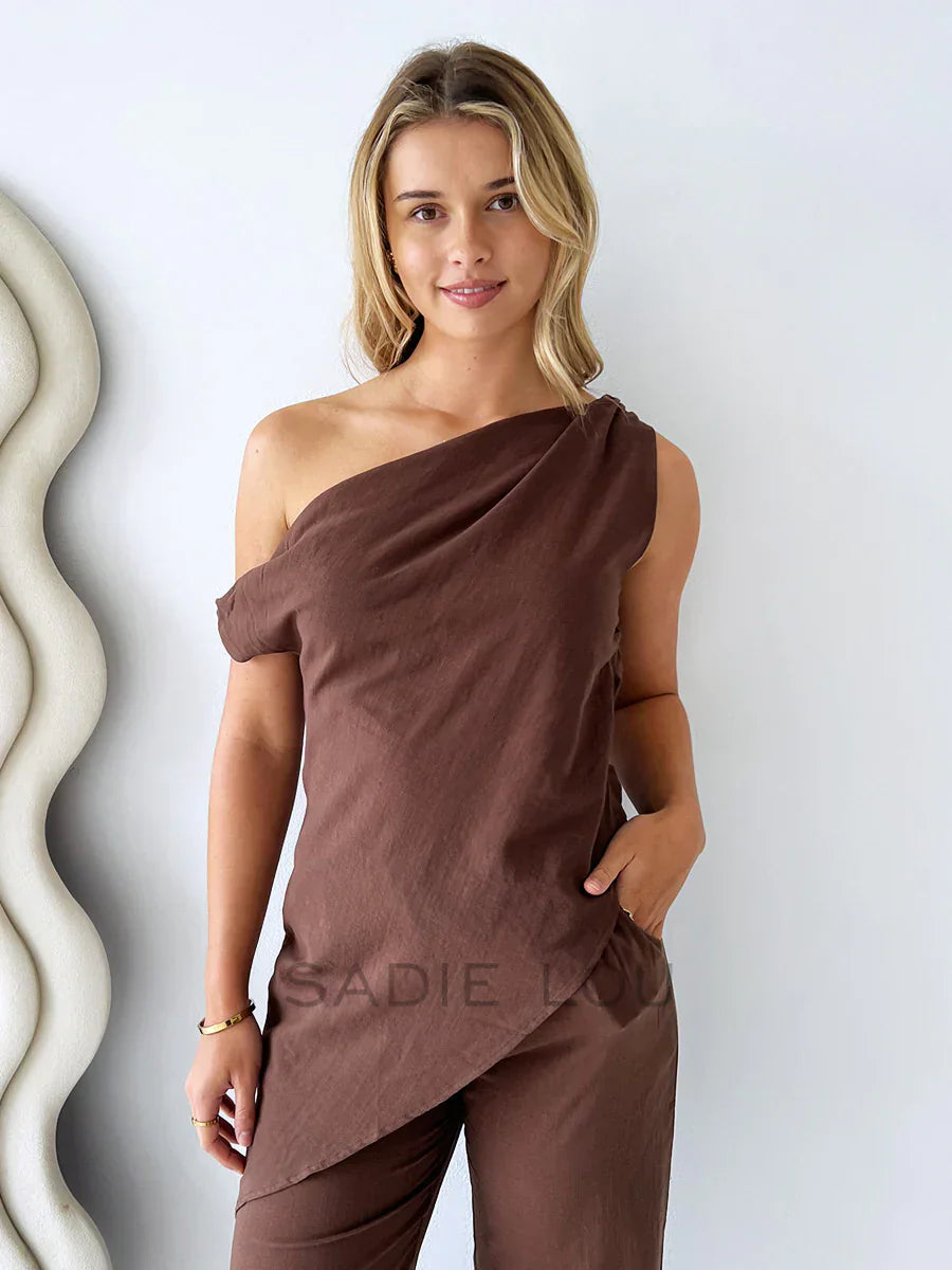 Aya Linnen Co-Ord Set