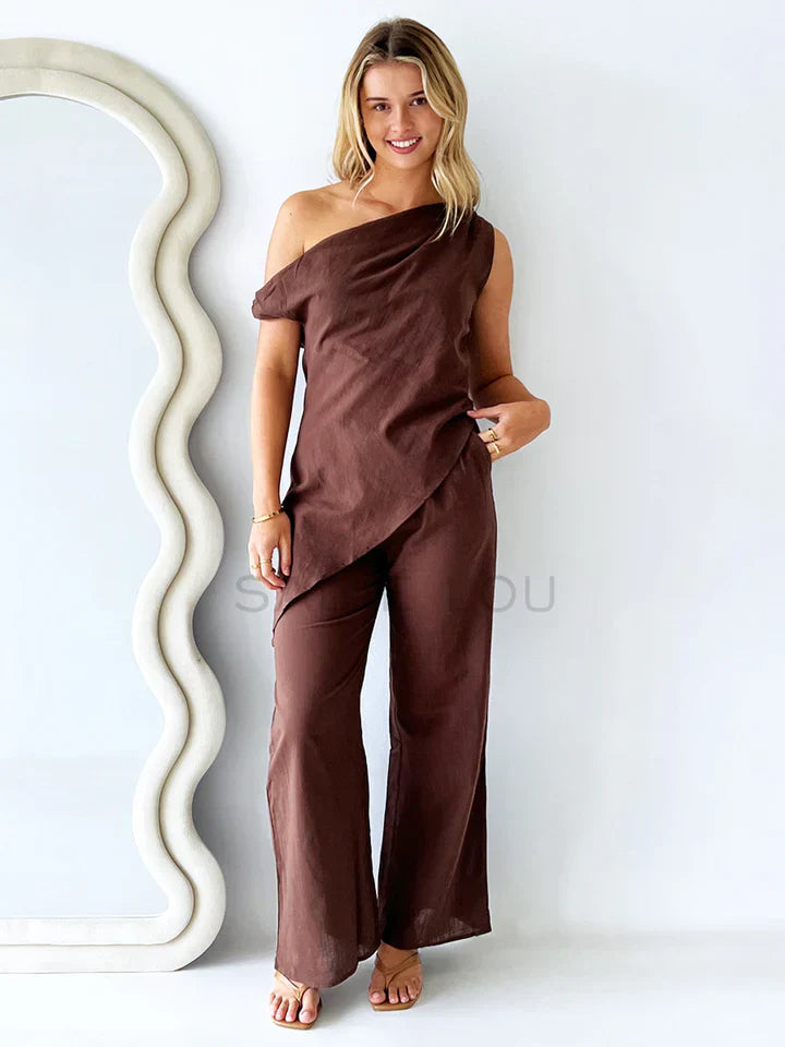 Aya Linnen Co-Ord Set