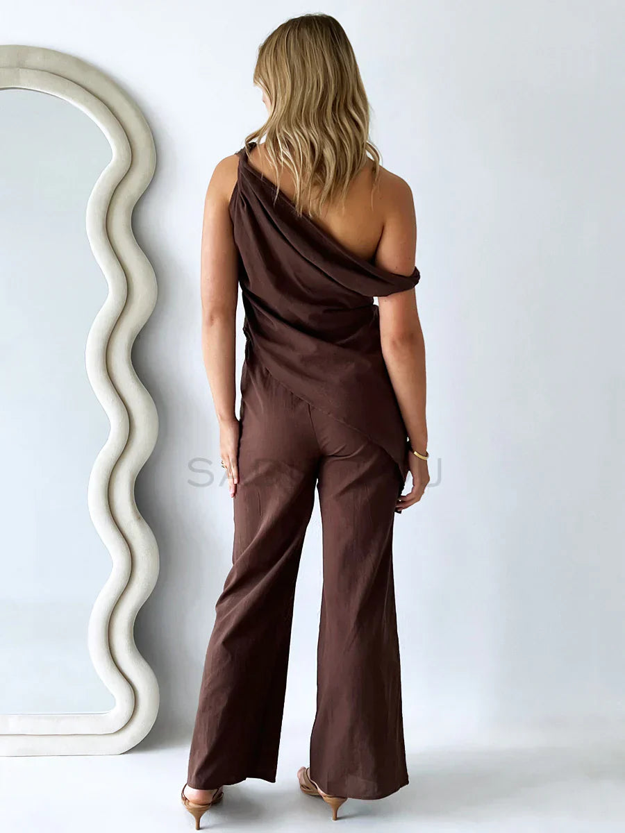 Aya Linnen Co-Ord Set