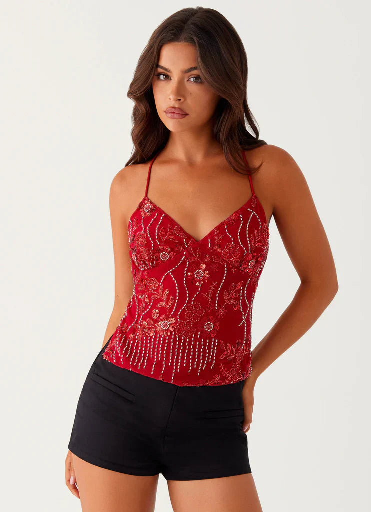 Elle Crossover Cami-top