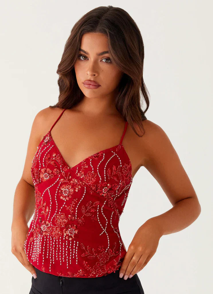 Elle Crossover Cami-top