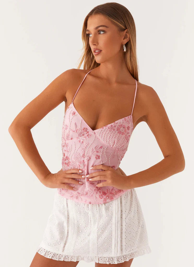 Elle Crossover Cami-top