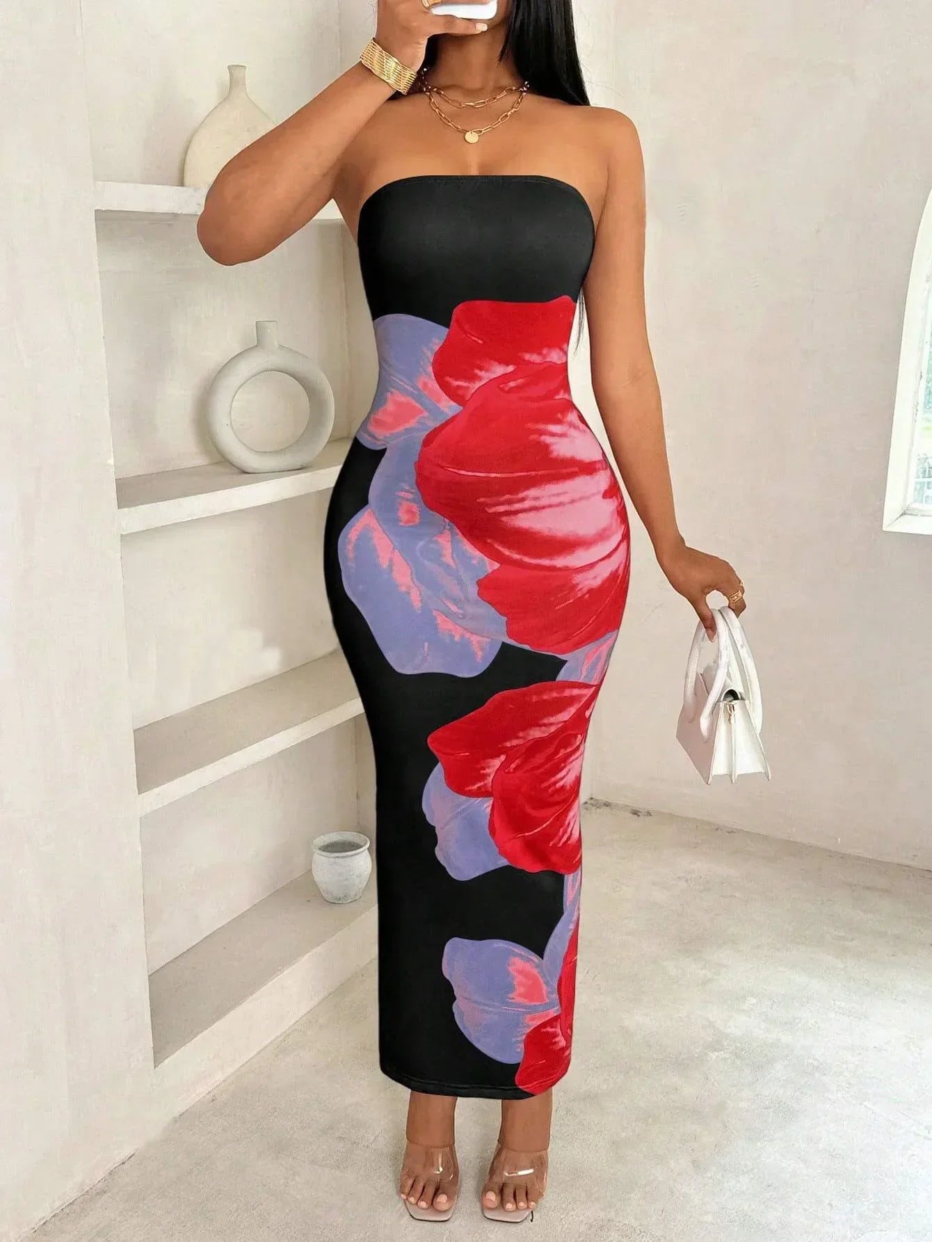 Novara Strapless Dress