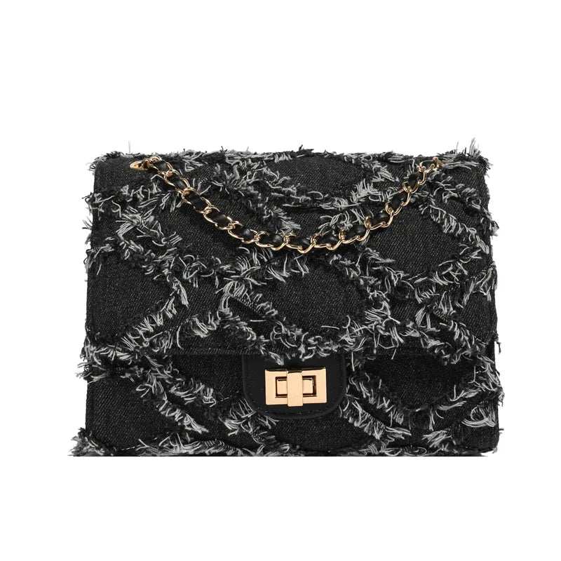 Torba Eleni Quilted Denim