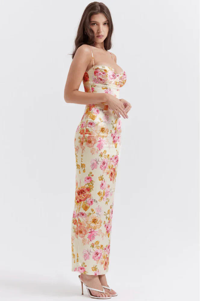 Sukienka midi Jasmine Romantic