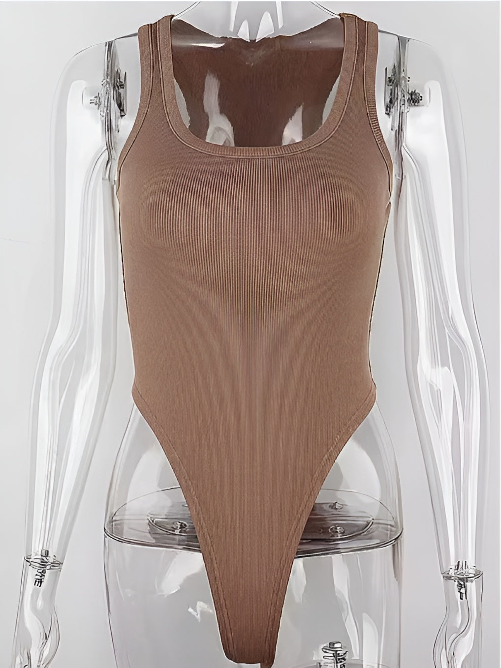 Kyra – żebrowany kombinezon typu halter