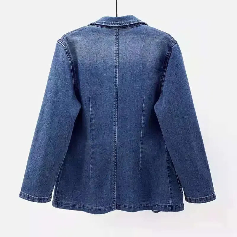 EVELINE | ELEGANCKA KURTKA JEANSOWA