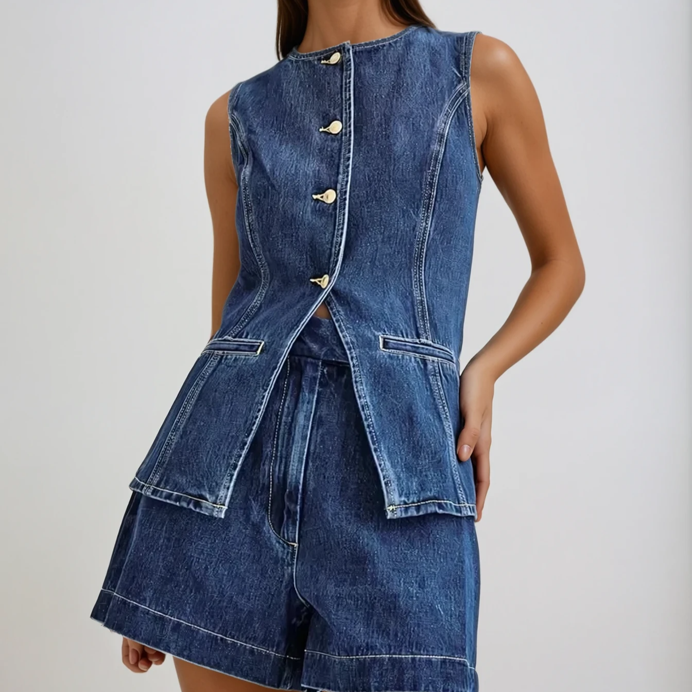 Eden | Denim Set