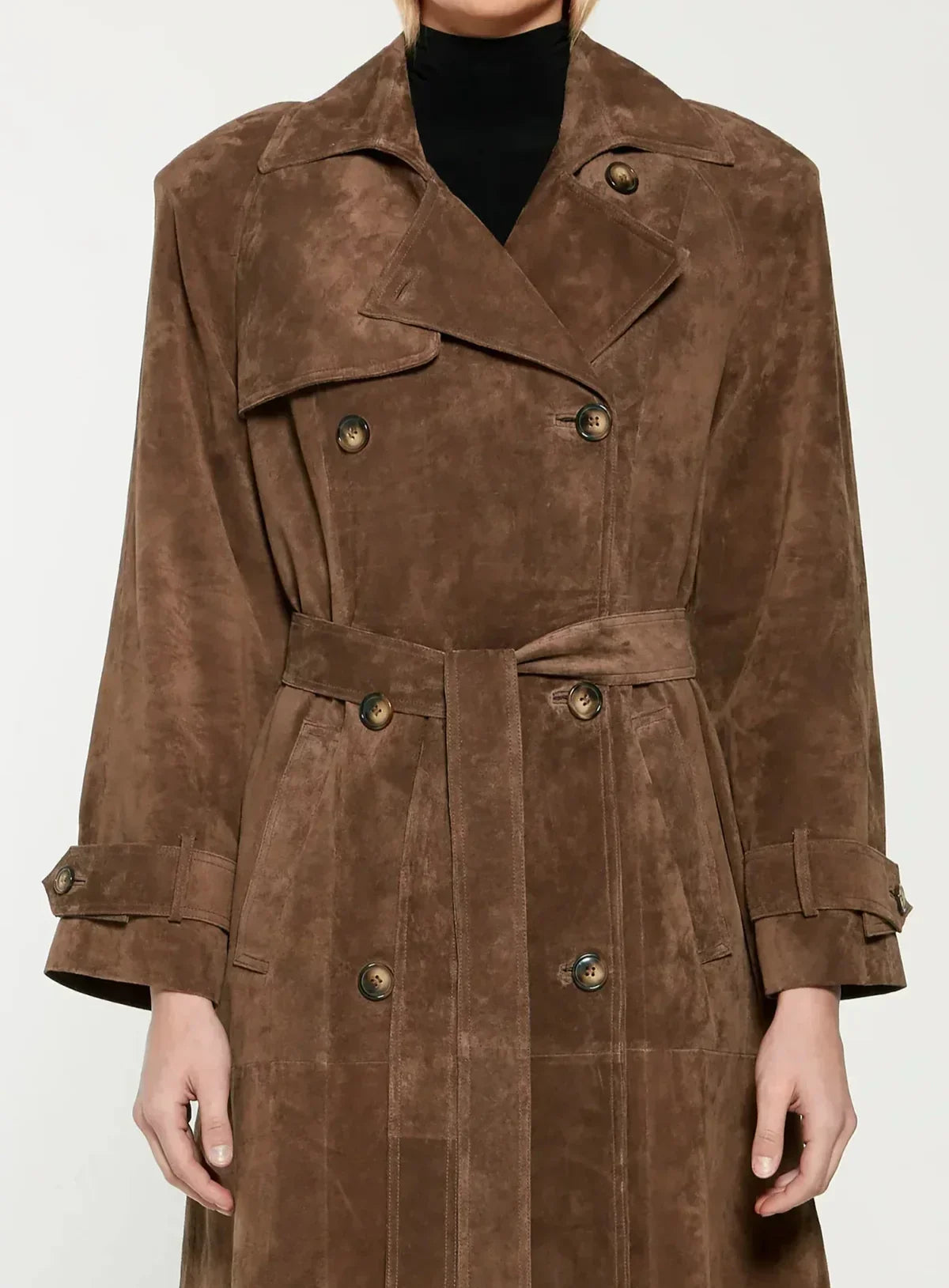 Elara - Soft Suede Jacket
