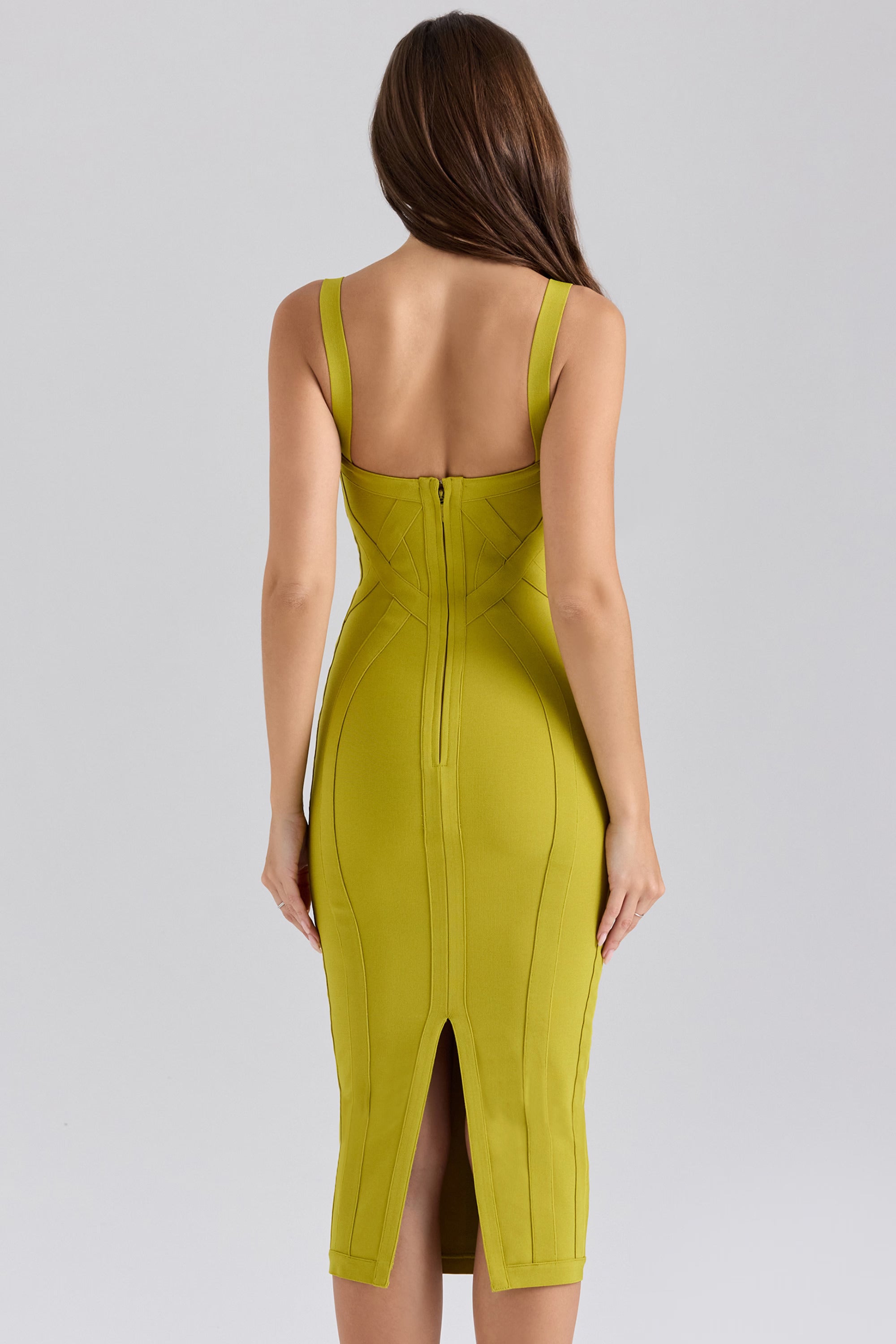 Annelise Curve-Sculpt Bandage Midi Jurk