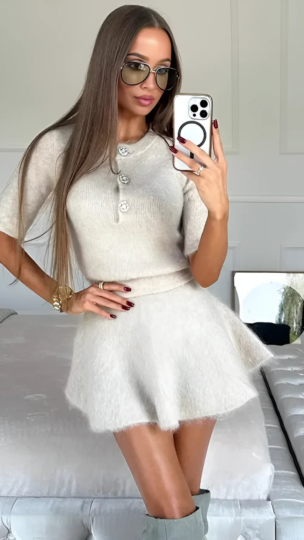 Isabelle | Mohair Co-Ord Set