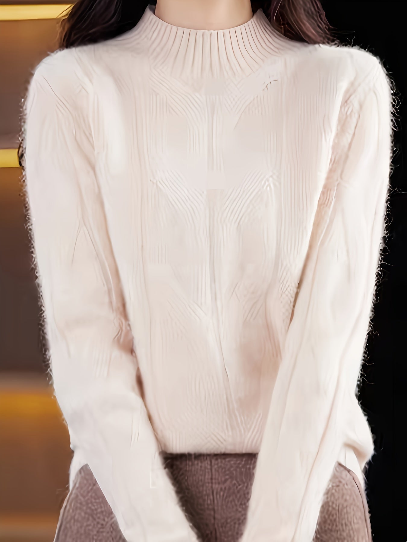 Karmen - Przytulny sweter w stylu retro