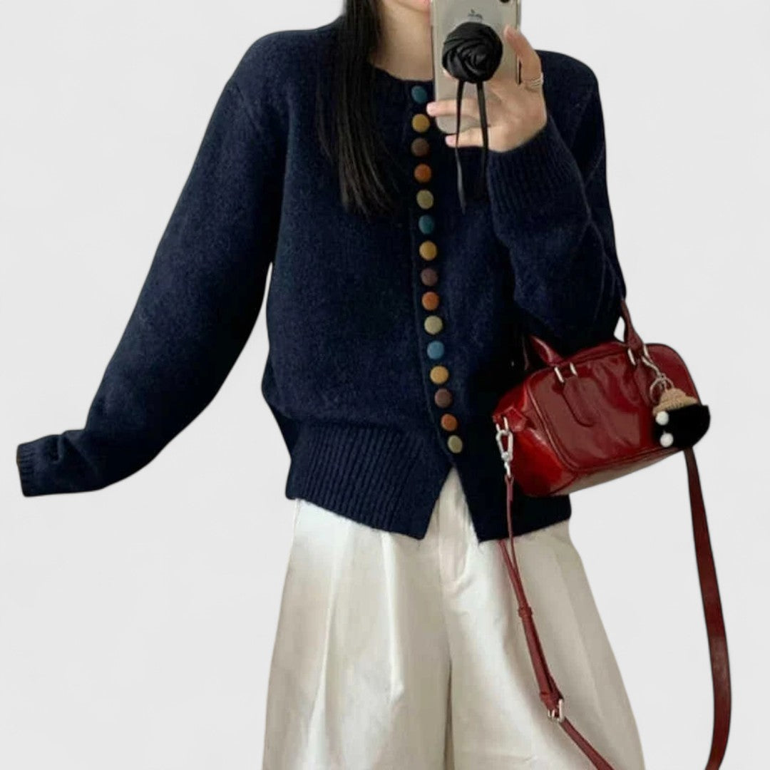 Livia – Przytulny, Uroczy Kardigan 