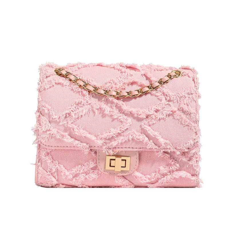 Torba Eleni Quilted Denim