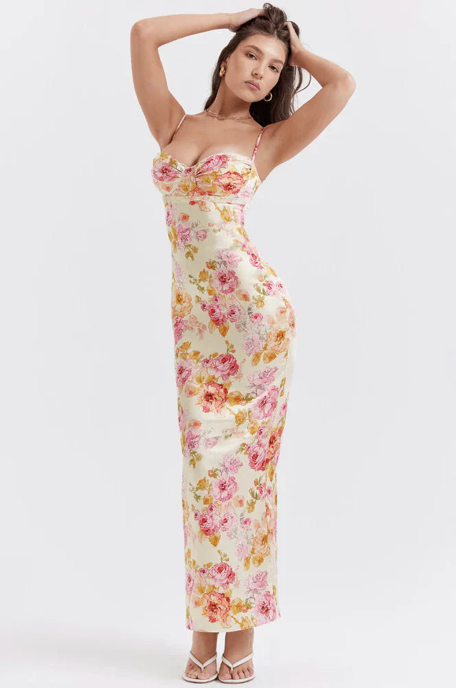 Sukienka midi Jasmine Romantic