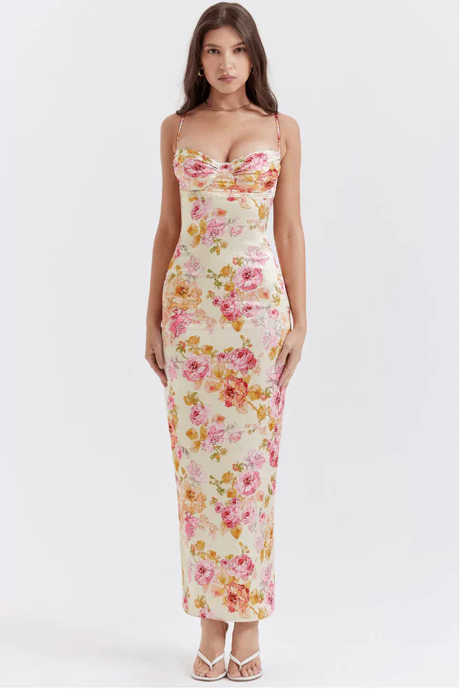 Sukienka midi Jasmine Romantic