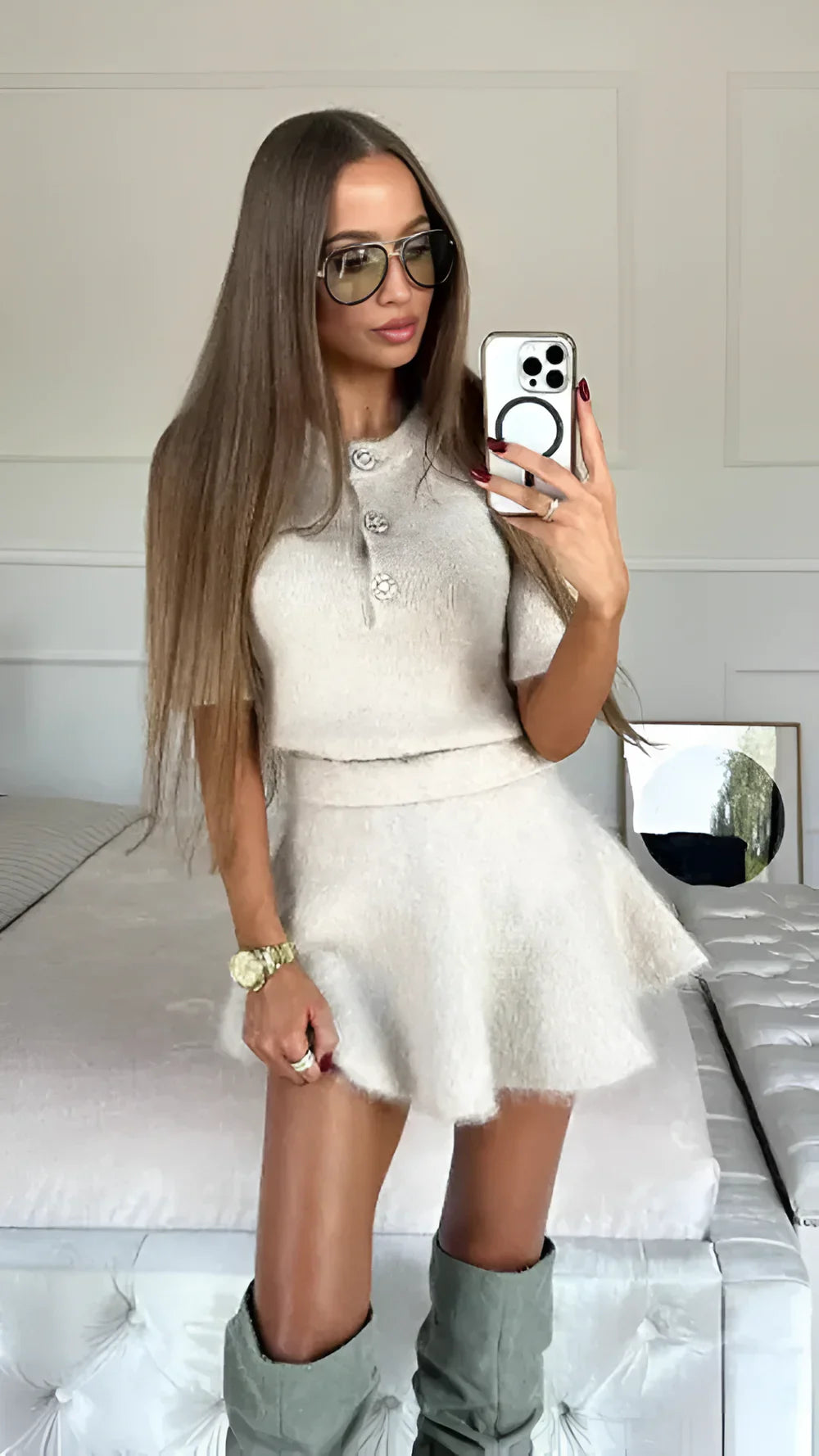 Isabelle | Mohair Co-Ord Set